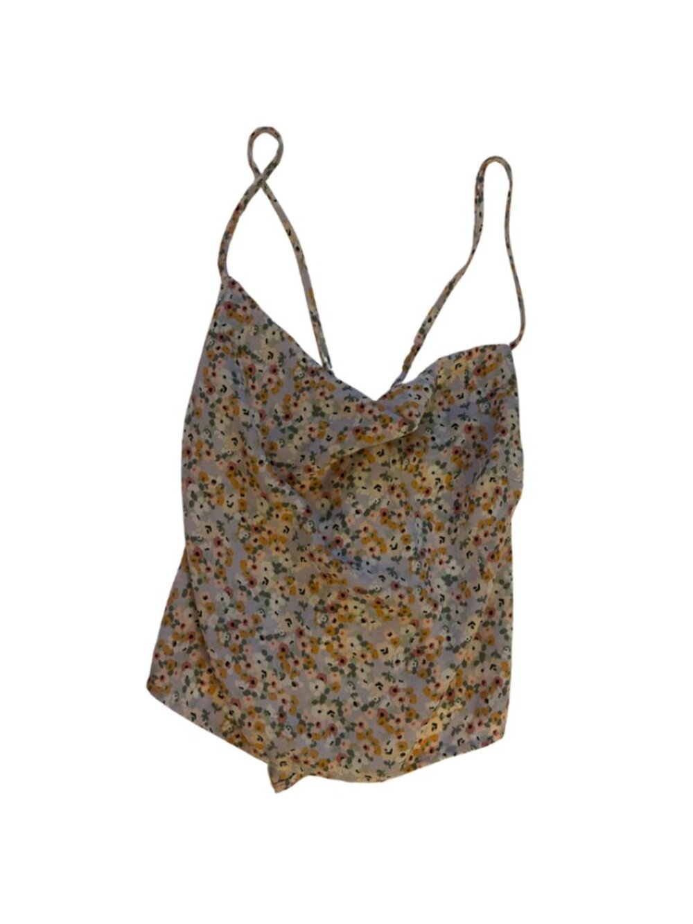 Le Lis Floral Spaghetti Strap Tank Top